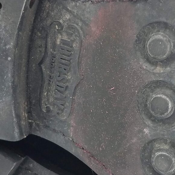 Thursday Boot Company Captain Boots Mens 10 Matte Black Leather 21035 2833 Size: main image 10